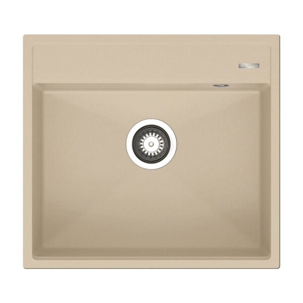 Мивка от гранит Ithaka (56×51) 1B Тъмно бежово