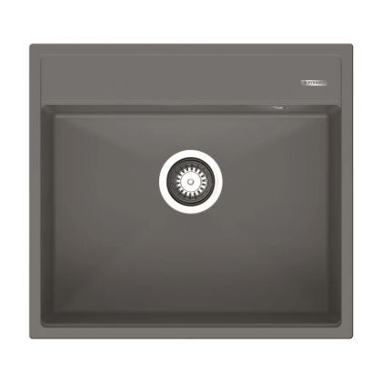 Мивка от гранит Ithaka (56×51) 1B Индустриално сиво