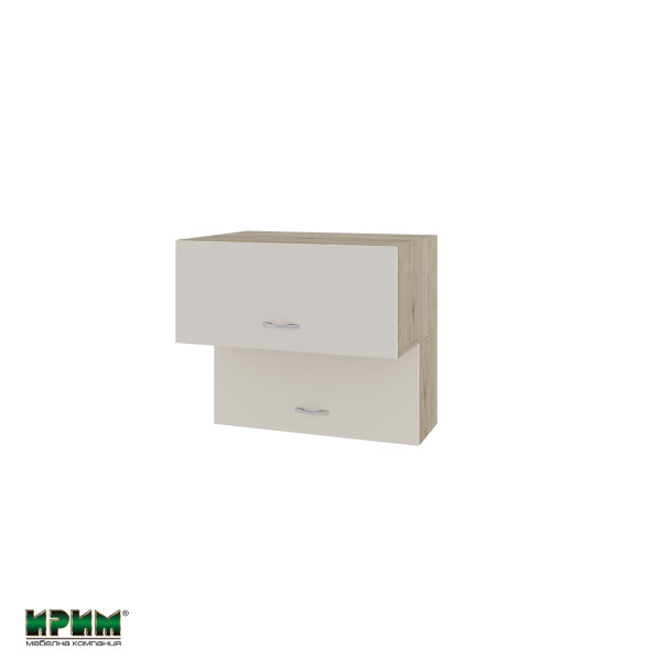 Горен модул с две хоризонтални врати АРС-Сатен-107