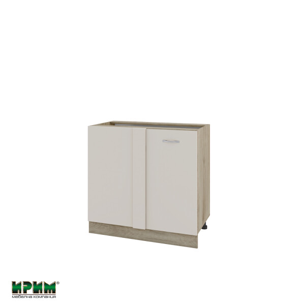 Долен модул за ъгъл с врата и рафт АРС-Сатен-42