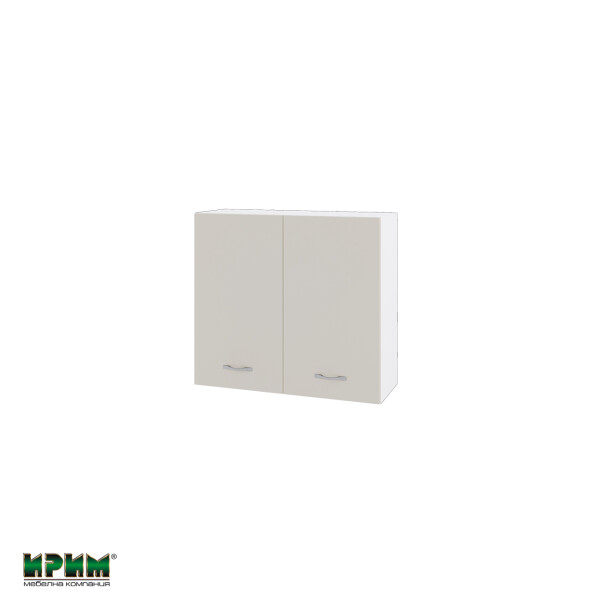 Горен модул с две врати и рафт БС-Сатен-4