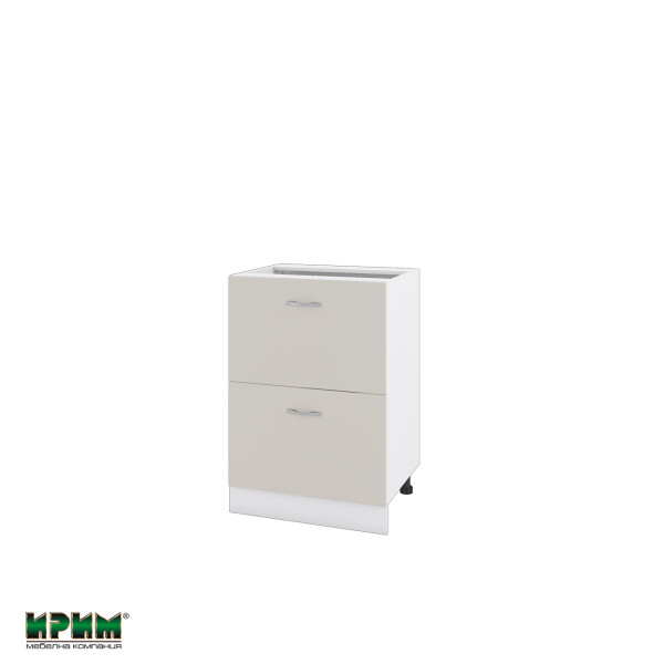 Долен модул с две чекмеджета БС-Сатен-44