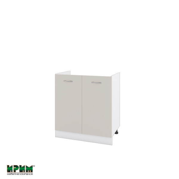 Долен модул за бордова мивка с две врати БС-Сатен-30