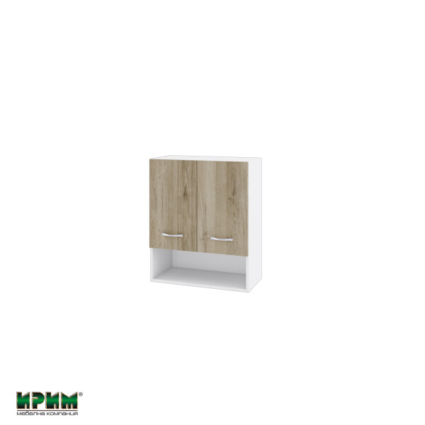 Горен модул с две врати и рафт и ниша БДА-Сонома арвен-7