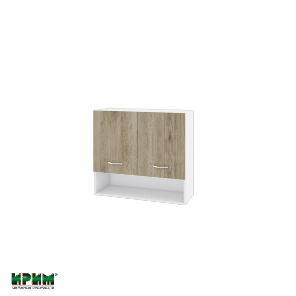 Горен модул с две врати и рафт  и ниша БДА-Сонома арвен-8