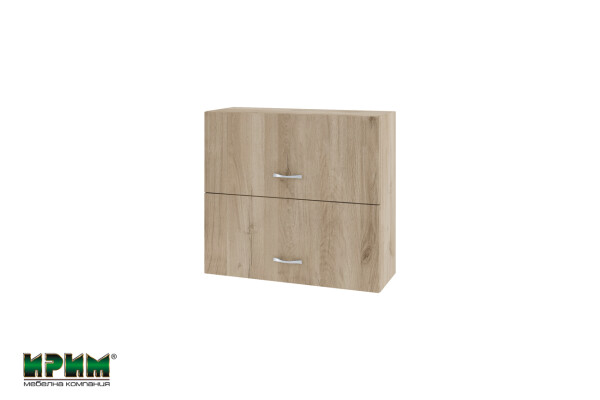 Горен модул с две хоризонтални врати АРДА-Сонома арвен-12