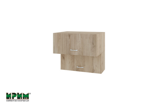 Горен модул с две хоризонтални врати АРДА-Сонома арвен-107