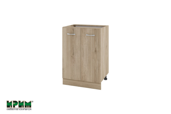 Долен модул за вграждане на мивка с две врати и рафт АРДА-Сонома арвен-22