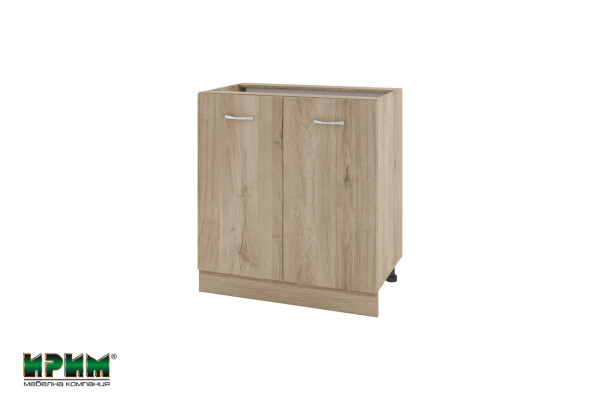 Долен модул за вграждане на мивка с две врати и рафт АРДА-Сонома арвен-23