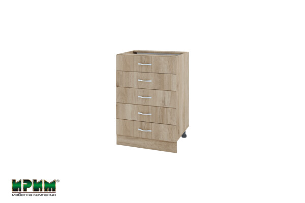 Долен модул с пет чекмеджета АРДА-Сонома арвен-29