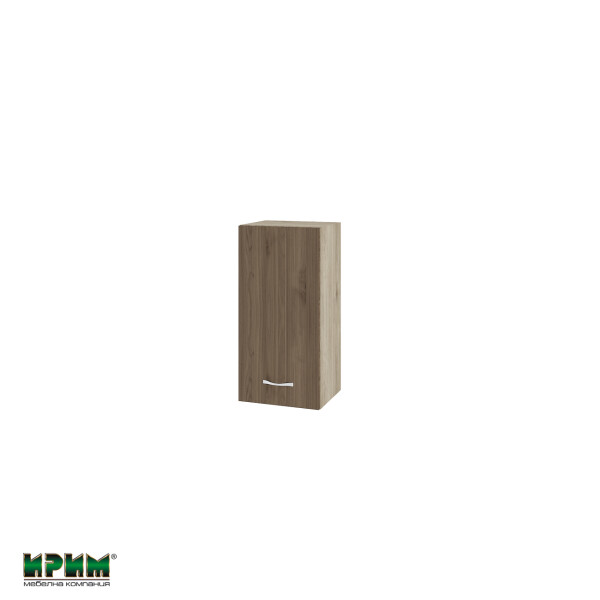 Горен модул с врата и рафт АРО-Орех адмирал-16