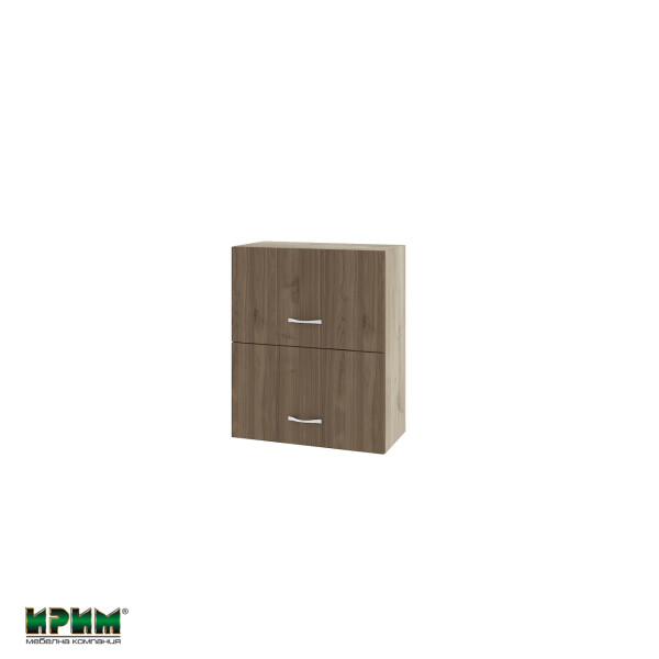Горен модул с две хоризонтални врати АРО-Орех адмирал-11