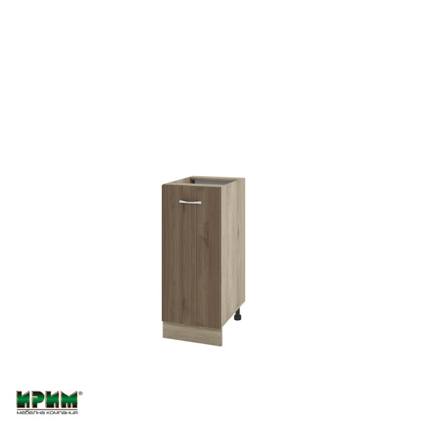 Долен модул с врата и рафт АРО-Орех адмирал-40