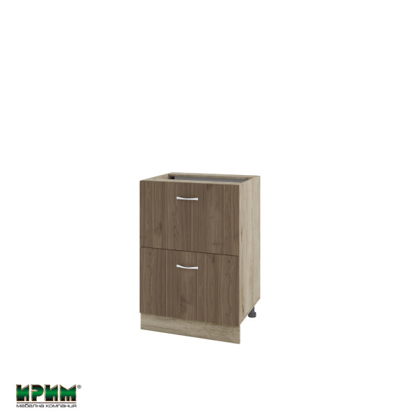 Долен модул с две чекмеджета АРО-Орех адмирал-44