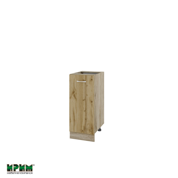 Долен модул с врата и рафт АРДД-Дъб дакота-40