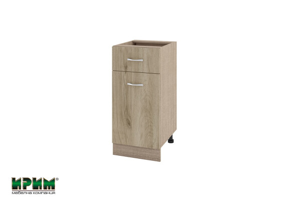 Долен модул с чекмедже,врата и рафт МДА-Сонома арвен-24