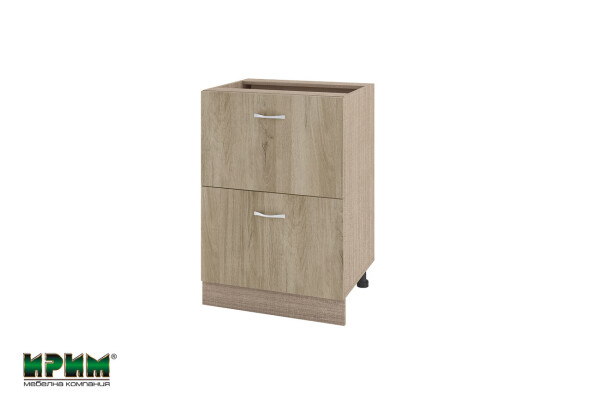 Долен модул с две чекмеджета МДА-Сонома арвен-44