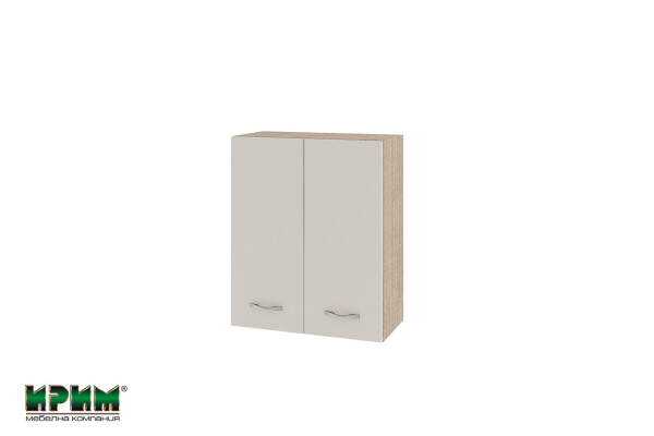 Горен модул с две врати и рафт МС-Сатен-3