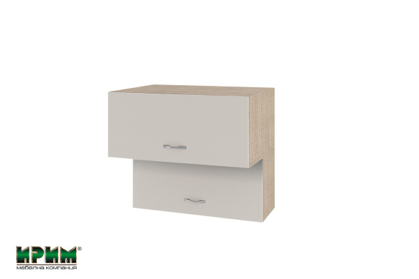 Горен модул с две хоризонтални врати МС-Сатен-107