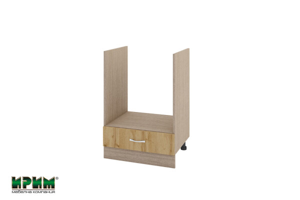 Долен модул за фурна с чекмедже МДД-Дъб дакота-36