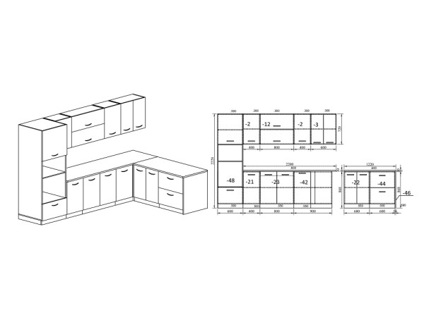 Кухня Сити 9146