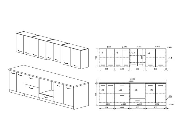 Кухня Сити 9150
