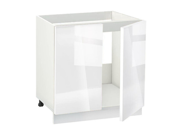 Долен модул за мивка Глосмакс 800 Бял - Алба