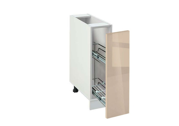 Долен модул бутилиера Глосмакс 201Б Бял - Визон