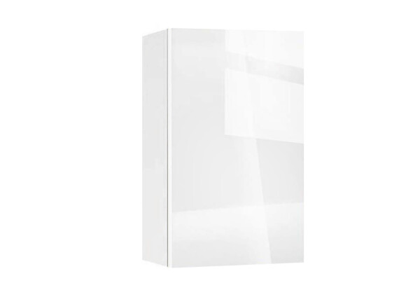 Горен модул с врата и рафт Глосмакс 45 Бял - Алба