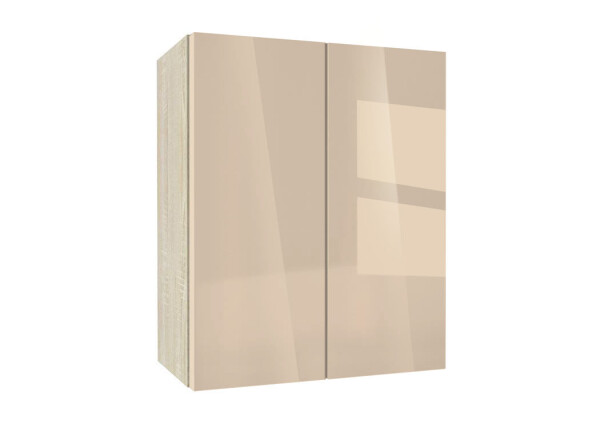 Горен модул с две врати и рафт Глосмакс 60 Сонома - Визон