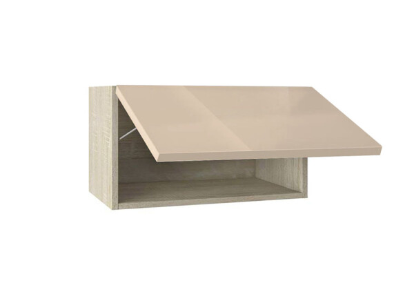 Горен модул с една хоризонтална врата Глосмакс 63Г Сонома - Визон