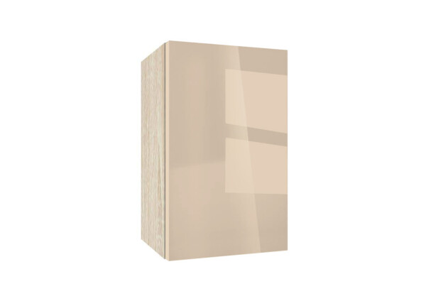 Горен модул с врата и рафт Глосмакс 4М Сонома - Визон