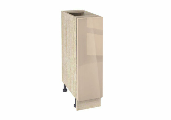 Долен модул с врата и рафт Глосмакс 201 Сонома - Визон