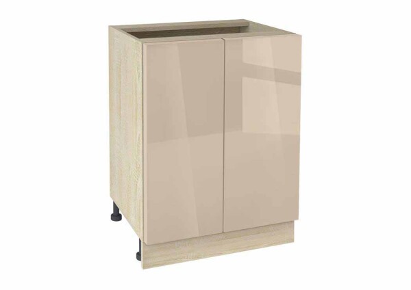 Долен модул с две врати и рафт Глосмакс 602 Сонома - Визон