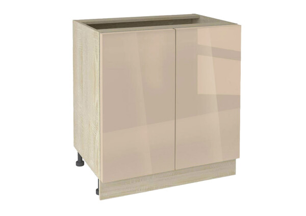 Долен модул с две врати и рафт Глосмакс 802 Сонома - Визон