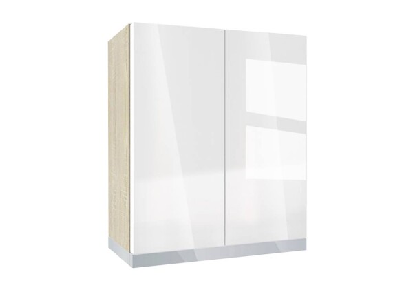 Горен модул с две врати и рафт за абсорбатор Глосмакс 60А Сонома - Алба