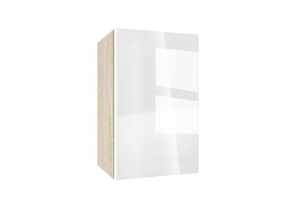 Горен модул с врата и рафт Глосмакс 4М Сонома - Алба