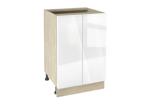 Долен модул с две врати и рафт Глосмакс 502 Сонома - Алба