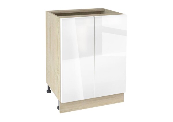 Долен модул с две врати и рафт Глосмакс 602 Сонома - Алба