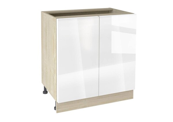 Долен модул с две врати и рафт Глосмакс 802 Сонома - Алба