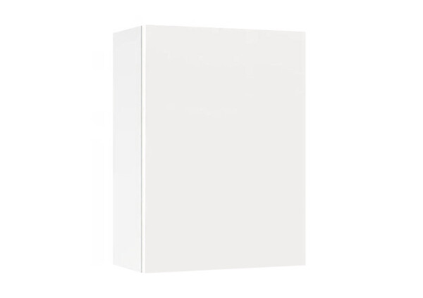 Горен модул с една врата и рафт Мат 50 Бял - Бял мат