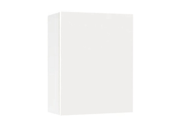 Горен модул с една врата и рафт Мат 60 Бял - Бял мат