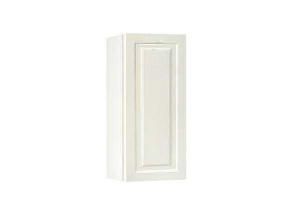 Горен модул с врата и рафт Винтидж 30 Бял - Каймак