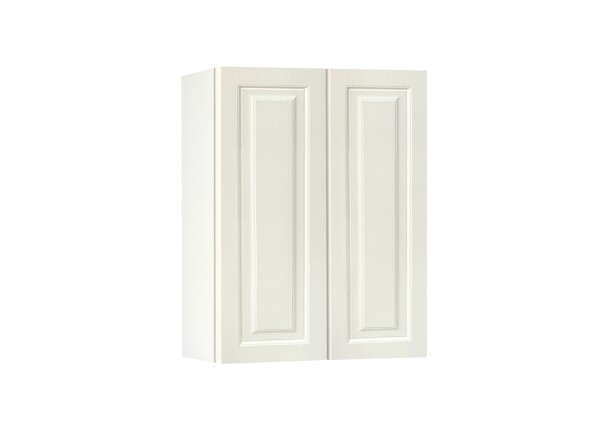 Горен модул с две врати и рафт Винтидж 50 Бял - Каймак