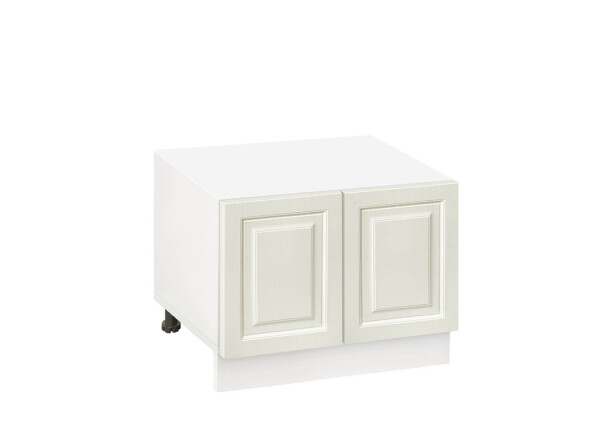 Долен модул с две врати Винтидж 601Р Бял - Каймак