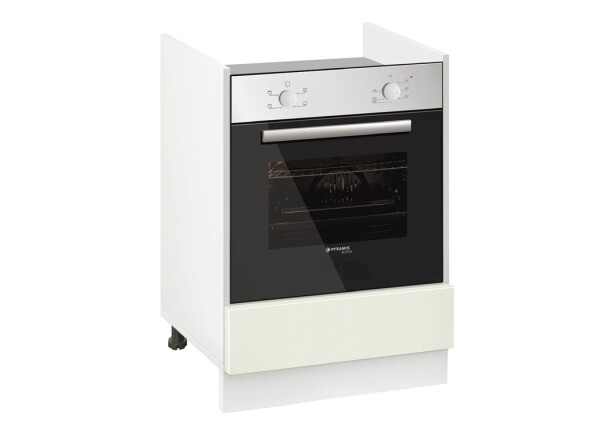 Долен модул за фурна с чекмедже Винтидж 601Ф Бял - Каймак