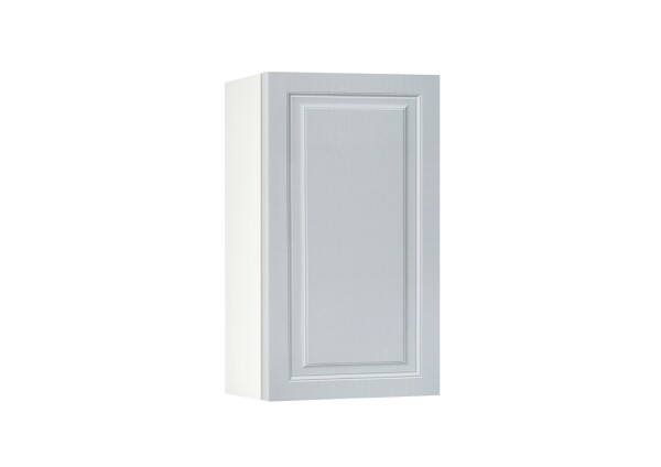 Горен модул с врата и рафт Винтидж 45 Бял - Грижио