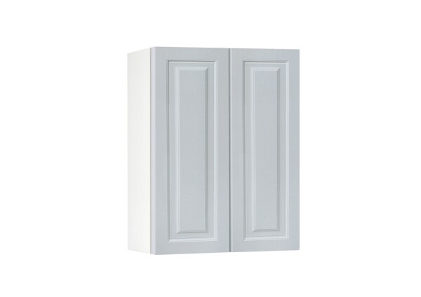 Горен модул с две врати и рафт Винтидж 50 Бял - Грижио