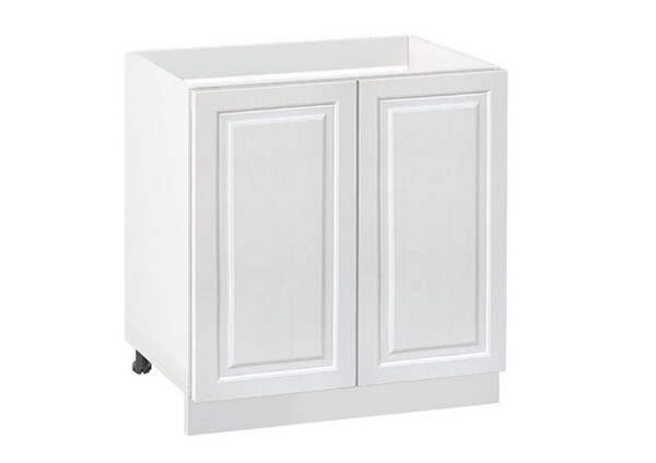 Долен модул за мивка Винтидж 800 Бял - Бял